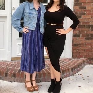 Beautiful High low slit dress